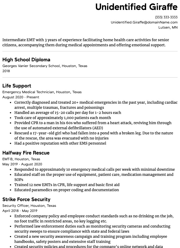emt-resume-format-resume